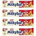 Nestles Milky bar With Lotus Biscof White Chocolate Bar, Each 44g, X Pack of 4 (From Australia)