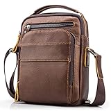 Compacto, pero lo suficientemente espacioso como para sostener un teléfono móvil, mini iPad, billetera, lentes, pasaporte, documentos de viaje, llaves, cámara compacta u otros artículos pequeños. Tamaño: 22 x 17 x 9 cm.