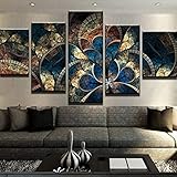 Tamaño:200x100cm（40x60cmx2pcs 40x80cmx2pcs 40x100cmx1pcs）(16x24inx2,16x32inx2,16x40inx1)con marco