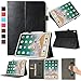 Produktbild iPad Pro 12.9 Hülle 2018,Miya Lederetui Hülle Slim Smartshell Cover Case Stoßfeste Schutzhülle Tasche Tablet Smart Ständer Intelligente Hülle Deckel mit Kartenfach für iPad Pro 12.9 Zoll (Schwarz)