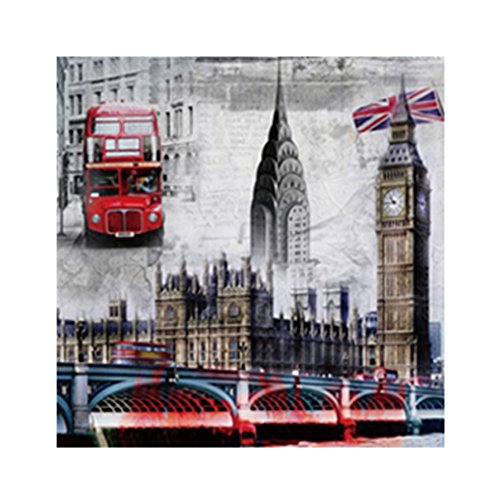 DIY 5D London Scenery Diamond Painting Cross-Stitch for Entrance Living Room Bedroom