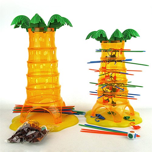 Xmas Holiday Family Kids Tumbling Monkeys Falling Pulling Sticks Fun Activity Board Game Educational Toy Indoor Outdoor (08069) reviews Xmas Holiday Family Kids Tumbling Monkeys Falling Pulling Sticks Fun Activity Board Game Educational Toy Indoor Outdoor (08069)