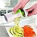 Produktbild Portable Spiralizer Gemüseschneider Handheld Spiralizer Peeler Edelstahl Spiralschneider for Kartoffeln Zucchini Spaghetti Gemüse