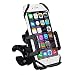 Produktbild Fahrrad Handyhalterung,OMORC Motorrad Halter,360° drehbare Universal Handyhalter mit Gummi Armband verstellbar für iPhone7/7Plus 6/6S/6Plus 5S/4S Samsung Galaxy S7/S6Edge/S6/S5/S4/S3 GPS Andere Geräte