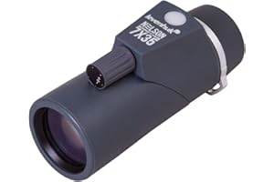Levenhuk Nelson 7x35 Waterpoof Marine Monocular with Reticle, Compass, Fully Multi-Coated Glass Optics and IPX7 Protection Rate