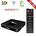 Produktbild Greatlizard Android TV Box Android 7.1 Amlogic Quad Core 1GB+16GB HD 4K Wifi & LAN VP9 DLNA H.265
