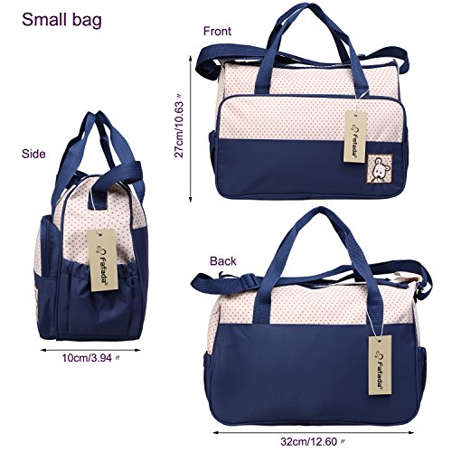 Fafada Windel Wickeltasche Schwangerschaft Multifunktionale Mama Handtasche Pflegetasche Set - 4