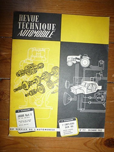 Download Revue technique automobile n° 212 : Jaguar Mark II 2,4l, 3,4l, 3,8l Download Revue technique automobile n° 212 : Jaguar Mark II 2,4l, 3,4l, 3,8l