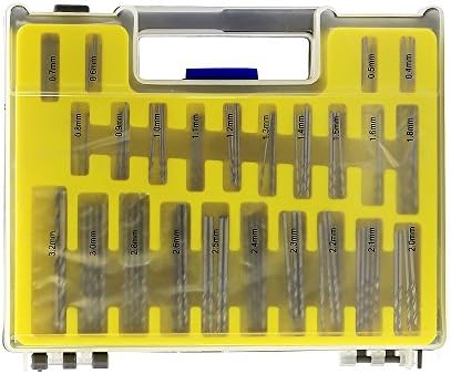 MINHER 150 PCS HSS Mini Spiral Drill bit kit Spiral drill Micro Drill Set Wood drills hand drills drill sets Spiral drill set drill bits 0.4 mm-3.2 mm H00821
