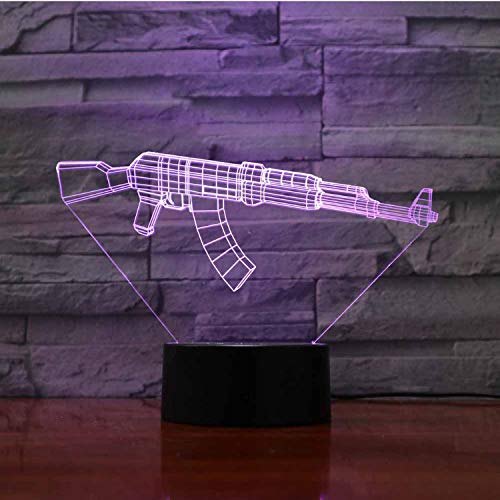 Preisvergleich Produktbild Optische Täuschungslampemethacrylat-Platte Led-Nachtlicht 7 Farbwechsel 3D-Nachtlicht Amazing Optical Illusion Table Lamp