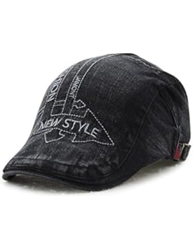 Kuyou Flatcap Schildmütze schieber sportcap Herren Kappe