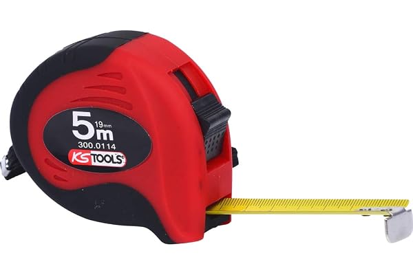KS Tools 300.0114 Mètre à ruban Précision 5 x 19 mm