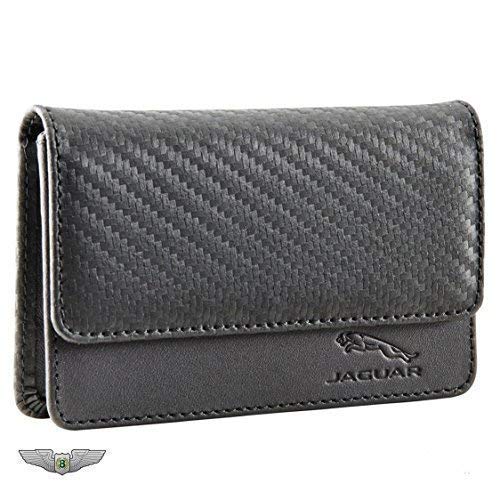 Preisvergleich Produktbild Jaguar Collection Merchandise New echtes Leder Visitenkartenhalter 50jslgtrxbcb