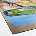 casa pura Washable Children's Play Mat - Zoo Design - 3 sizes available - 80x120cm