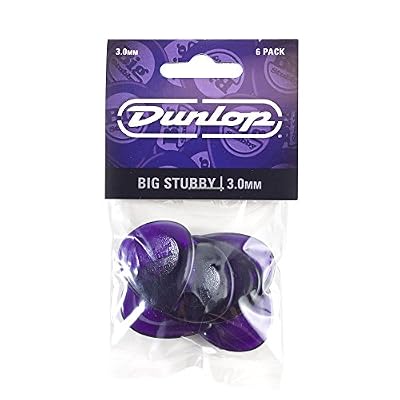 Dunlop médiators Big Stubby 3.0 (6 pièces)