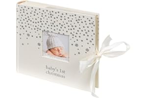 SANTA'S WORKSHOP XM2355-T Bambino by Juliana® Baby's 1st Christmas Photo Album