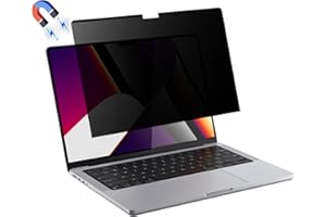 HaruYo Filtro de Privacidad Magnético Compatible Con MacBook Pro 16 Inch 2021-2023 (A2485/A2780, M1/M2), Anti-Spy Protector de Pantalla Anti-luz Azul de fácil Encendido/Apagado