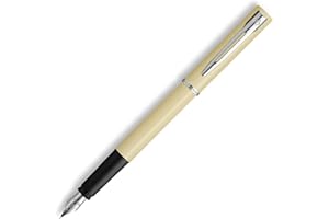 NEWELL BRANDS Waterman Allure Stylo plume pastel avec cartouche et stylo effaceur Jaune citron