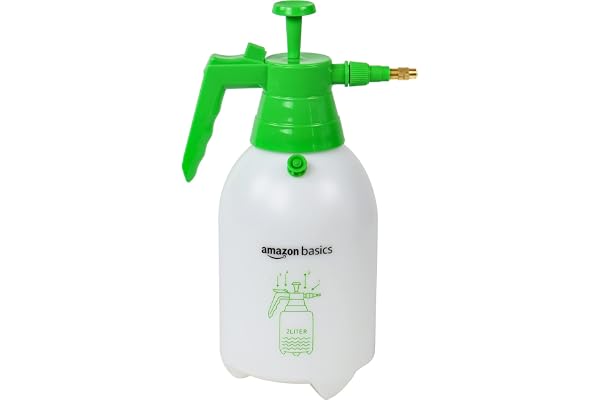 Amazon Basics Pulvérisateur à pression avec mécanisme de déclenchement verrouillable, 2 litres