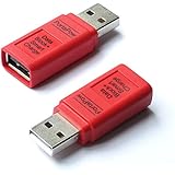 PortaPow Fast Charge with Data Block USB Adapter with SmartCharge Chip (Pack of 2)
