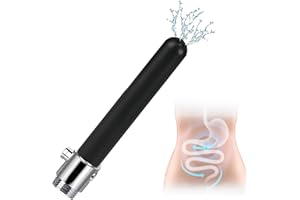 PCSFOE Système de lavement sous la douche avec interrupteur marche/arrêt, lavement colon et intestins,douche pour hommes et femmes,nettoyeur portable, kit de buse de lavement, accessoire de nettoyage