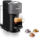 Nespresso Vertuo Next ENV120.GY, Macchina da caffè di De'Longhi, Sistema Capsule Nespresso Vertuo, Serbatoio acqua 1L, Grigio