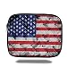 Produktbild Tablet Bag for Ipad air 2/3/4/mini 9.7 inch,Rustic American USA Flag,Fourth of July Independence Day Thatch Rattan Rippled Weave Bamboo Art Decorative,3D Print