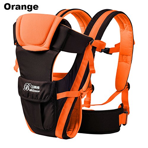 BOTEK Newborn Infant Baby Carrier Breathable Ergonomic Adjustable Wrap Sling Backpack
