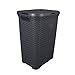 Produktbild Wäschekorb Rattan 60L 45x34cm Box Aufbewahrungsbehälter Dekorationskorb Bad