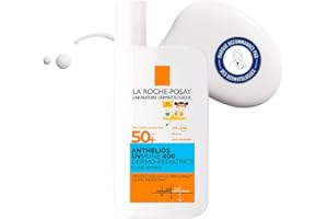 La Roche-Posay, Anthelios UVmune 400 Dermo-Pediatrics, Fluide Invisible Visage Très Haute Protection pour Enfants, SPF50+, Sans Parfum, Texture Fluide, Convient aux Peaux Sensibles, 50 ml