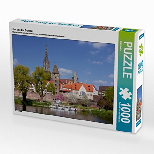 Preisvergleich Produktbild Ulm an der Donau 1000 Teile Puzzle quer (CALVENDO Orte)
