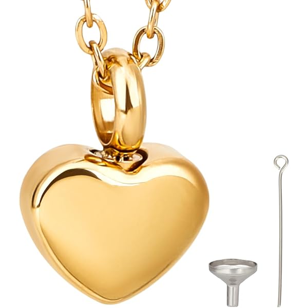 Collana Con Urna Per Cremazione Con Foto Personalizzata Per Ceneri
