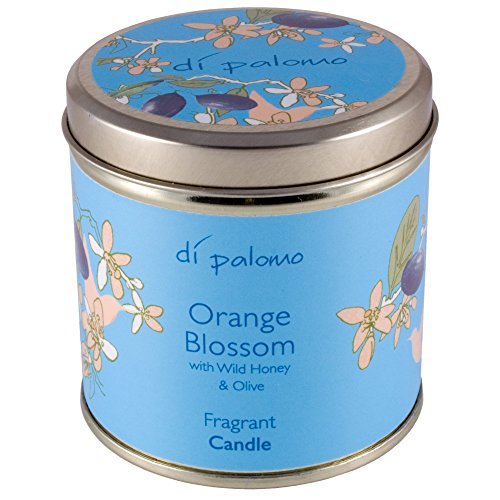Di Palomo Home Fragrance Scented Candle Tin - Orange Blossom