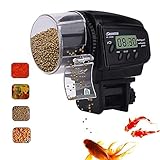 Peces de alimentación automáticamente cuando usted está fuera de casa. Mini forma, para su acuario de ahorro de espacioPor adujusting el deslizador, puede aumentar o disminuir la cantidad de alimentos dispensados por rotación.