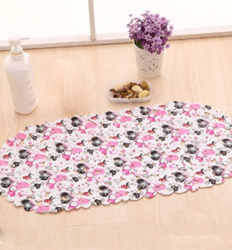 Bathroom Non - Slip Mat Toilet With A Suction Pad Mat Bath Tub Shower Mat Pad Bathroom Mat PVC Bathroom Mat Carpets, Mats ( Color : C , Size : 33*66cm )