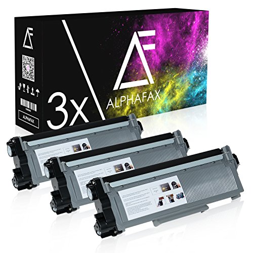 3 Toner kompatibel zu Dell E310 für E310dw, E514dw, E515dn, E515dw - 593-BBLR - Schwarz je 2.600 Seiten