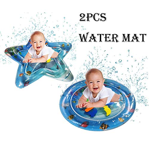 Preisvergleich Produktbild Neu !!! YEARNLY Baby Aufblasbare Badewanne Wasser Kissen Spaß Aktivität Unterhaltungszentrum Aufblasbare Sicherheitswanne Runder + fünfzackiger Stern