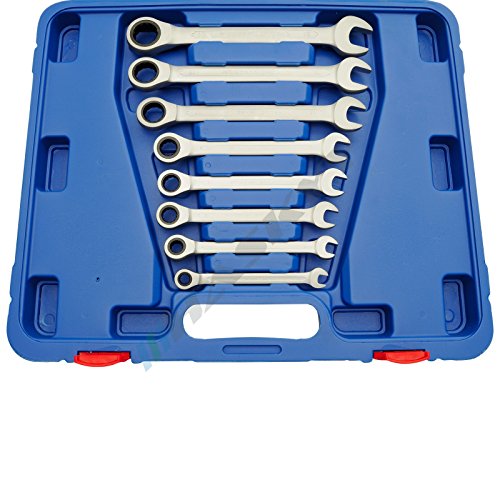 Ratschenschlüssel Ring Maul Ratsche Schlüssel Satz 8-32mm Werkzeug Set 13 tlg - 2