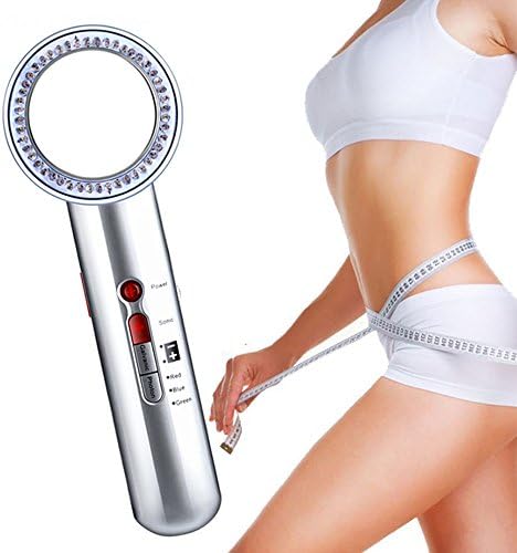 Beauty Massager 7-In-1 Ultrasonic Anti Cellulite EMS Galvanic Fat Burner Therapy Multifunctional Skin Care Machine