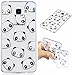 Produktbild Galaxy A5 2016 Hülle, Samsung Galaxy A5 2016 Hülle, Anlike Samsung Galaxy A5 2016 /SM-A510F (5,2 Zoll) Handy Hülle Schutzhülle Handytasche Cover Case Weiche TPU Silikon Schlank Flexibel Handy Tasche - Kleiner Panda