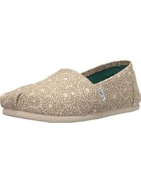 TOMS Cl¨¢sicos de temporada para mujeres Oxford Tan Shibori Dots Loafer