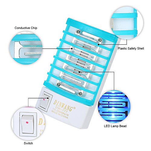 Lixada 220V Mini Zapper Lampe/Mosquito Light - 3