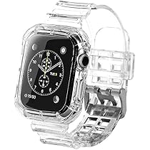 Transparent Bumper Silicone Watch Band 