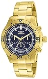 Invicta 12844 Specialty Herren Uhr Edelstahl Quarz blauen Zifferblat