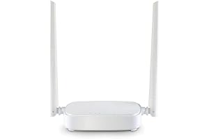 Tenda N301 Wireless-N300 Easy Setup Router (White, Not a Modem) - RJ45 (single_band, 100 megabits_per_second)