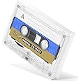 ETZIN Low Noise Audio Cassettes, Empty Audio Cassettes for Music Cassettes, Low Noise High Performance, 45/90 Minutes, Magnetic Tape, for Lectures, Seminars, Everyday Recordings EPL-1238CA (Pack of 1)