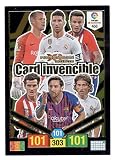  Panini Card Invencible Balón de Oro Adrenalyn XL 2018 2019 Messi Ramos