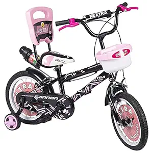 SPEEDBIRD 14 T Sports Cycle with Water Bottle for Boys and Girls Age Group 3-6 Years (Cannon Pink)