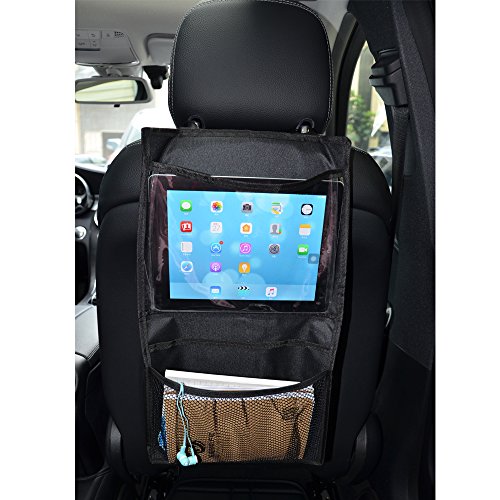 EarthSafe® Auto-Rücksitz Organizer iPad-Halter-Beutel Hängen, Muss Reisen Straßen Haben Reise-Zubehör und Kinder Spielzeug-Speicher - 2