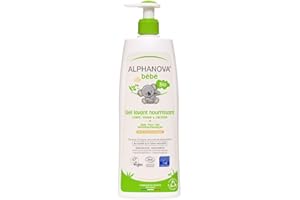 ESSENTIALLAB Alphanova Bébé Gel Lavant Nourrissant Bio 500 ml